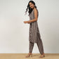 Boat Neck Sleeveless Kurta