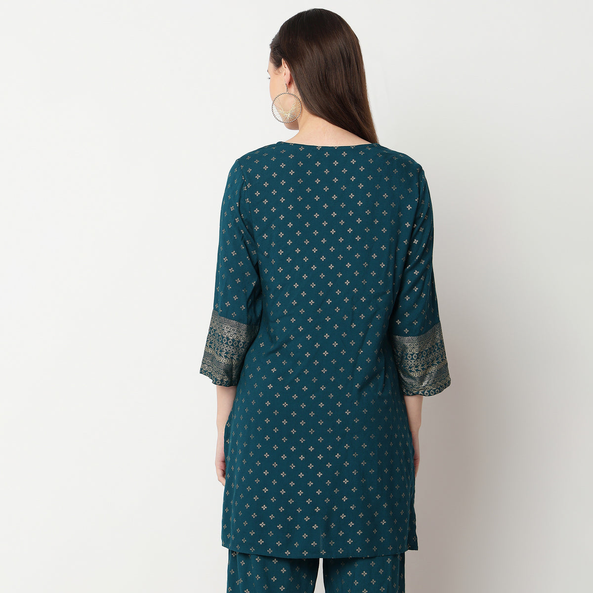 Printed Above Knee Kurta