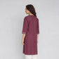 Rayon Printed Three-Fourth Sleeve Kurta