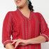 V Neck With Gusset Long Kurta