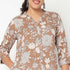 V Neck With Lace Detailing Long Kurta