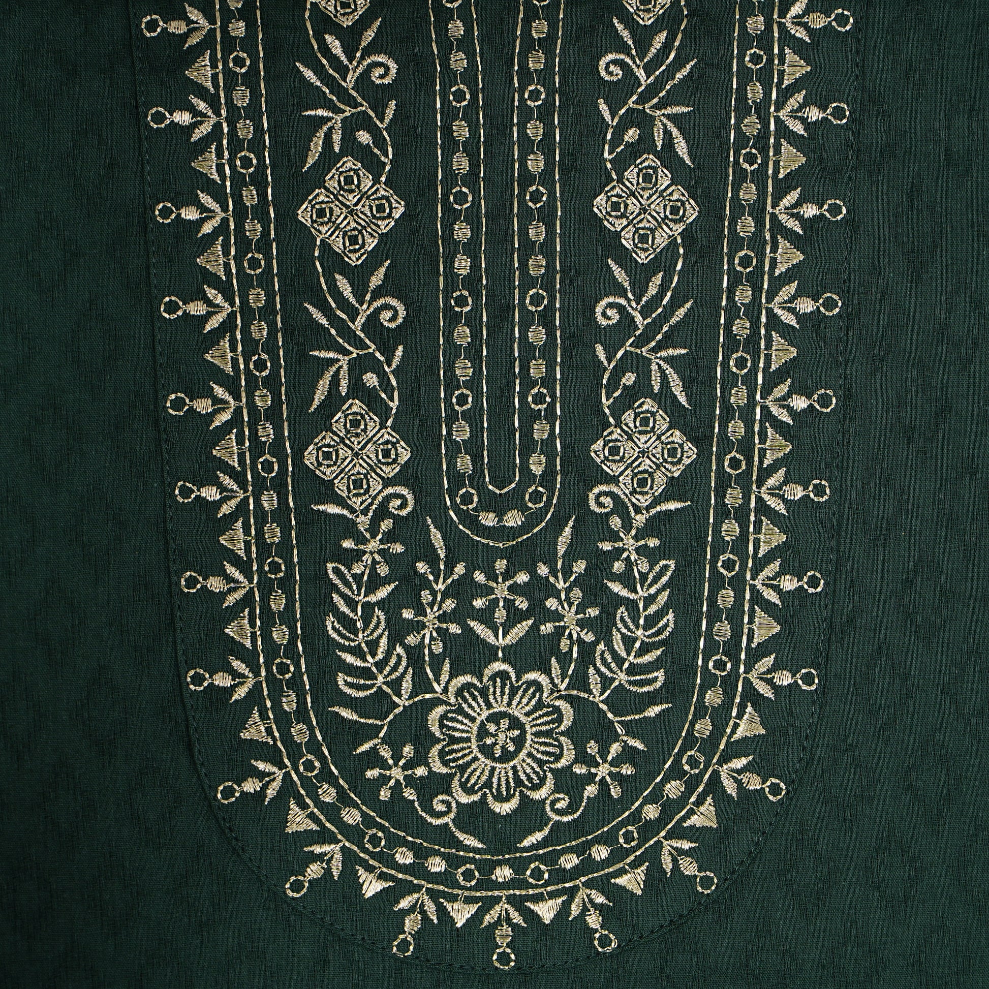 Cotton Embroidered Long Kurta