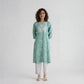 Rayon Printed Three-Fourth Sleeve Kurta