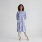 Rayon Printed Three-Fourth Sleeve Kurta