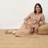 V-Neck Embroidered Yoke Kurta