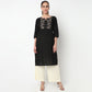 Embroidered Yoke Kurta