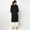 Embroidered Yoke Kurta