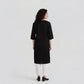 Cotton Solid Three-Fourth Sleeve Kurta
