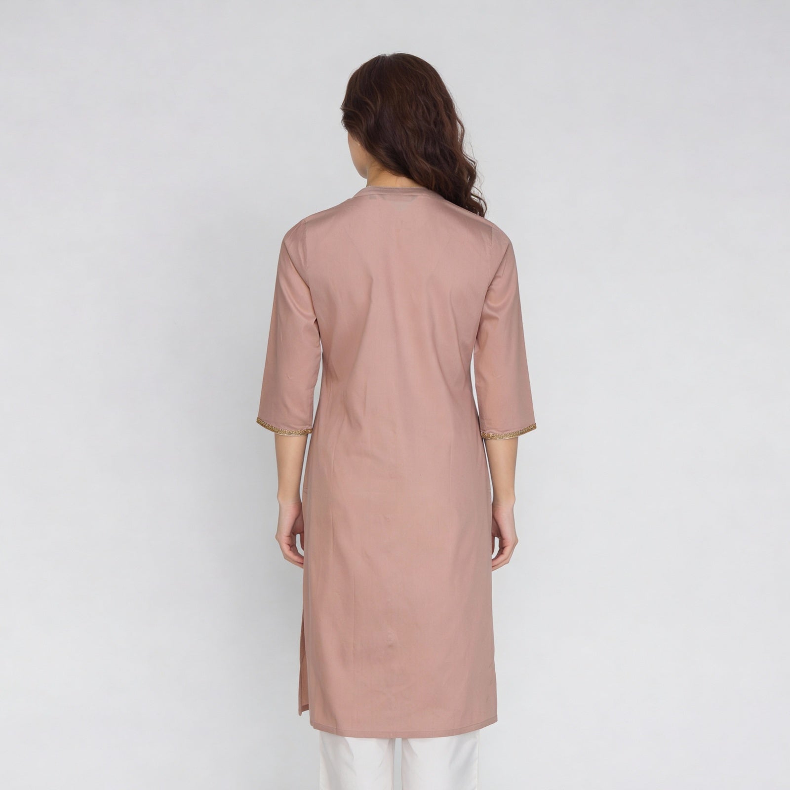 Full Placket Long Kurta