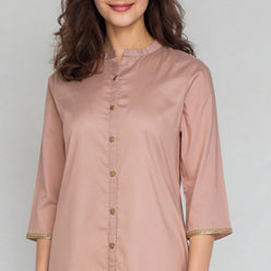 Full Placket Long Kurta