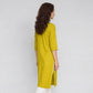 Viscose Polyester Printed Three-Fourth Sleeve Kurta