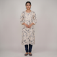 Cotton Printed Straight Kurta