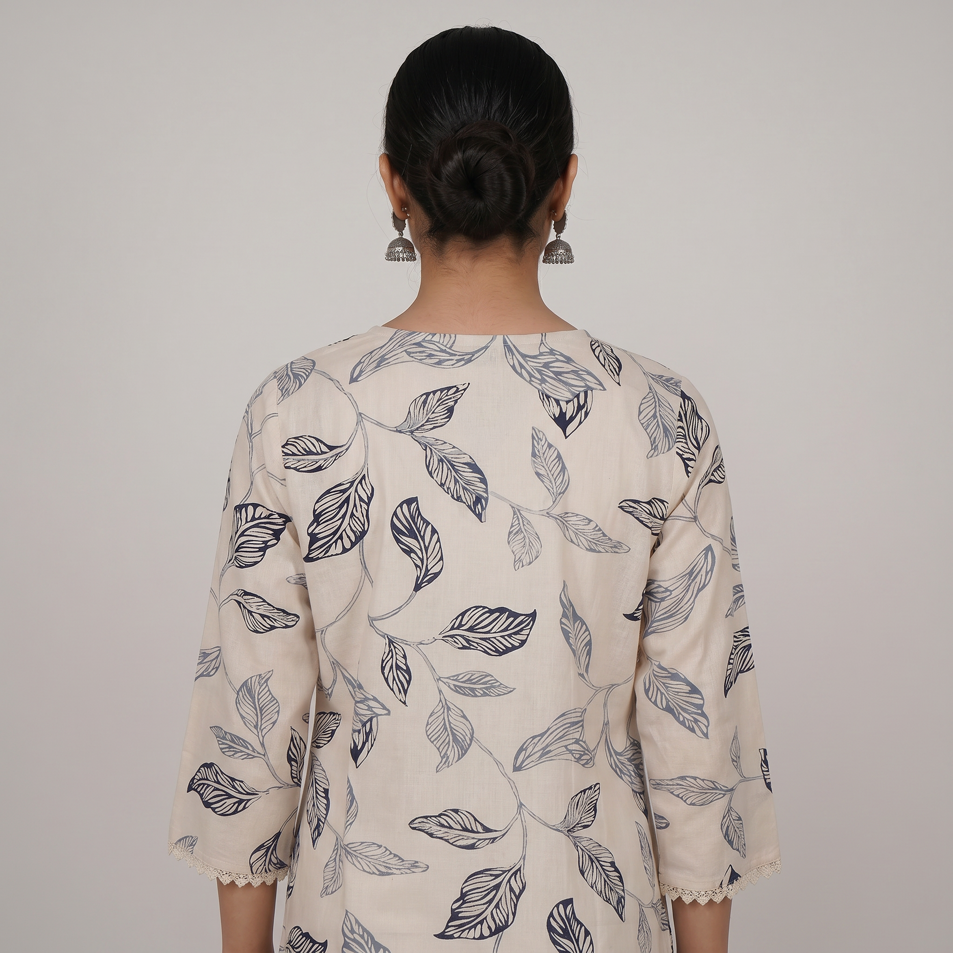 Cotton Printed Straight Kurta