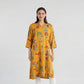 V-Neck Printed Long Kurta