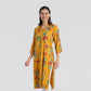 V-Neck Printed Long Kurta
