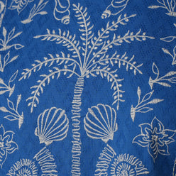Cotton Embroidered Straight Kurta
