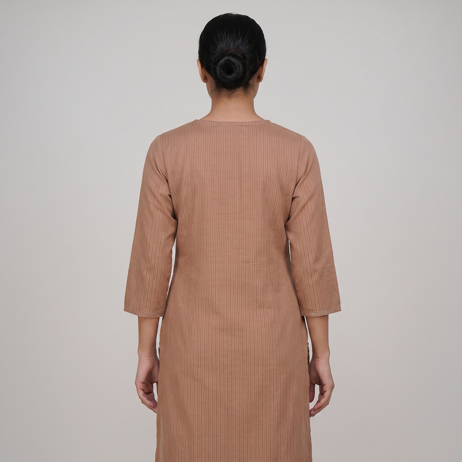 Embroidered Yoke Kurta
