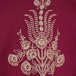 Embroidered Straight Short Kurta