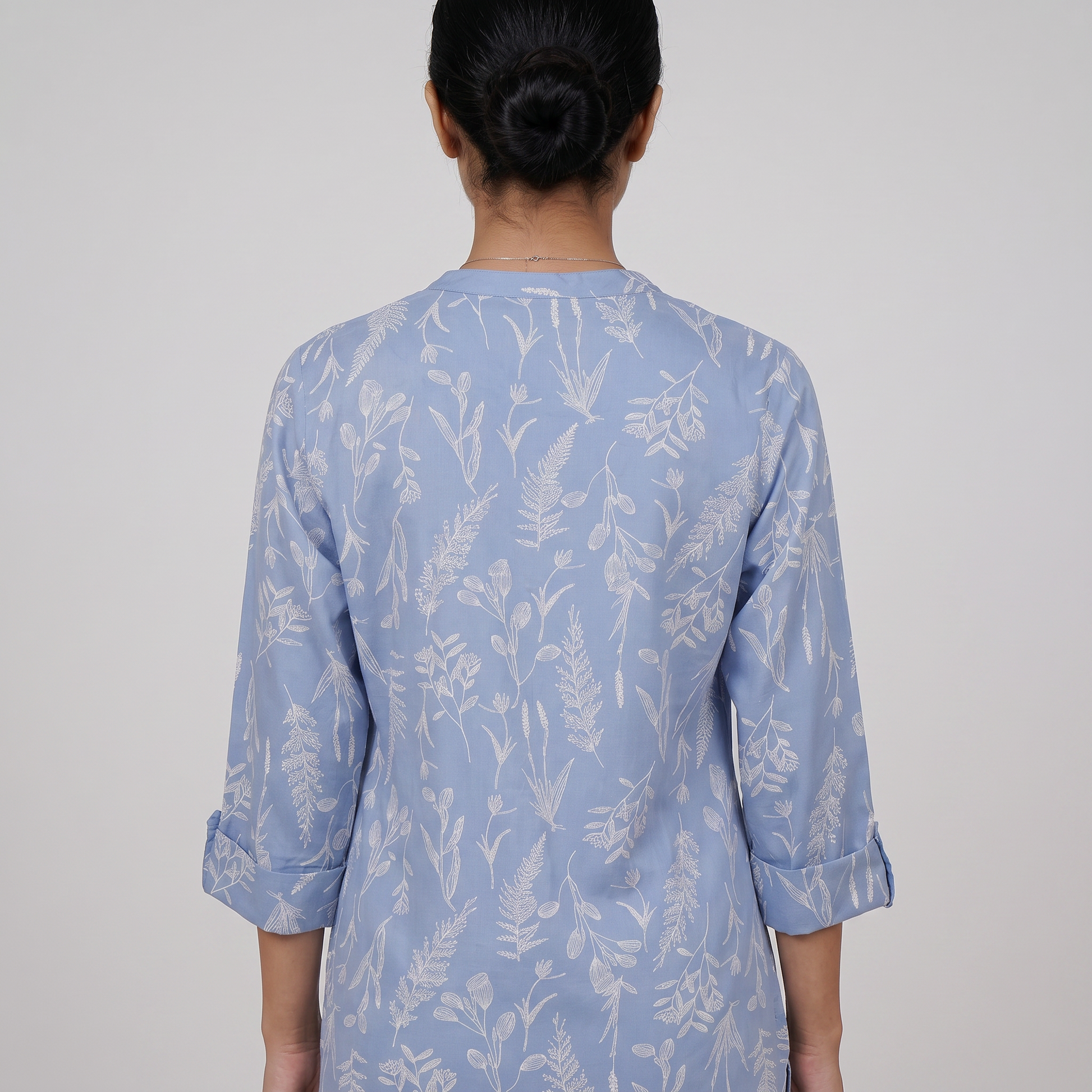 Printed Straight Short Kurta