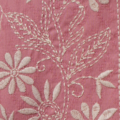 Cotton Embroidered Straight Kurta