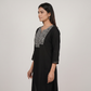 Embroidered Straight Long Kurta