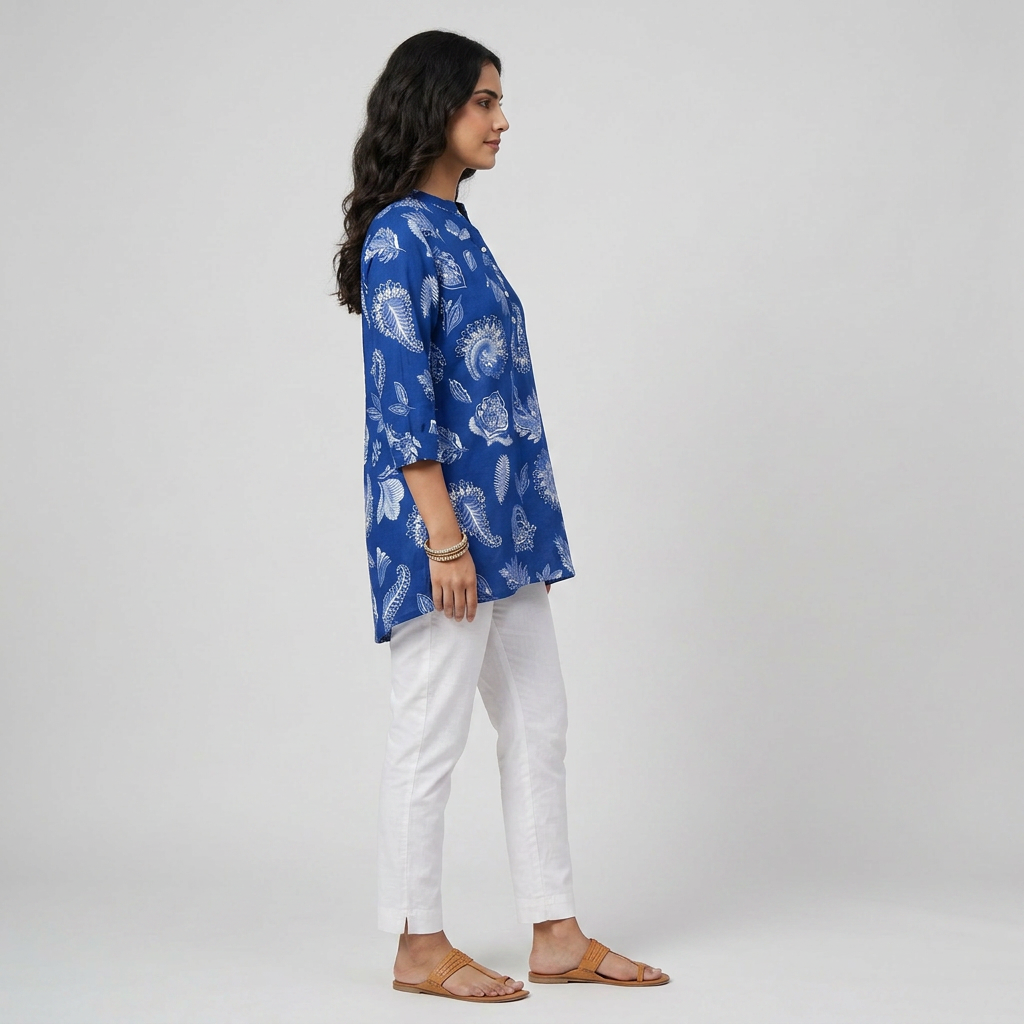 Printed Straight Kurta