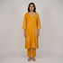 V-Neck Printed Long Kurta