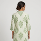 Printed V-Neck Long Kurta