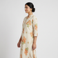 Cotton Printed Half Placket Long Kurta
