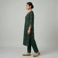 Cotton V-Neck Straight Kurta