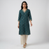 Cotton V-Neck Straight Kurta
