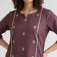 Centre Panel Embroidered Kurta