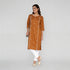 Cotton Embroidered Straight Kurta