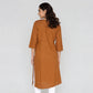 Cotton Embroidered Straight Kurta