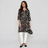 Cotton Printed Straight Kurta