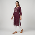 Embroidered Yoke Kurta