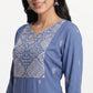 Embroidered Yoke Kurta