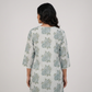 Printed Lace Detailing Printed Kurta