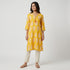 Printed V Neck Long Kurta