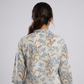 Cotton Printed V-Neck Long Kurta