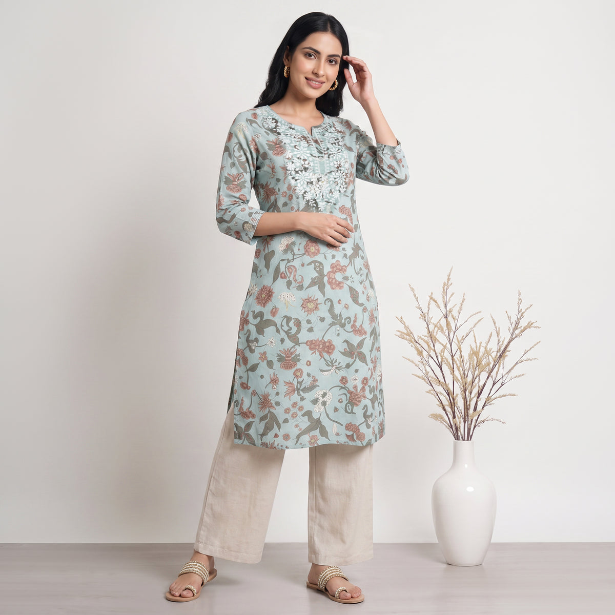 Printed Regular Kurta