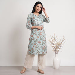 Printed Regular Kurta