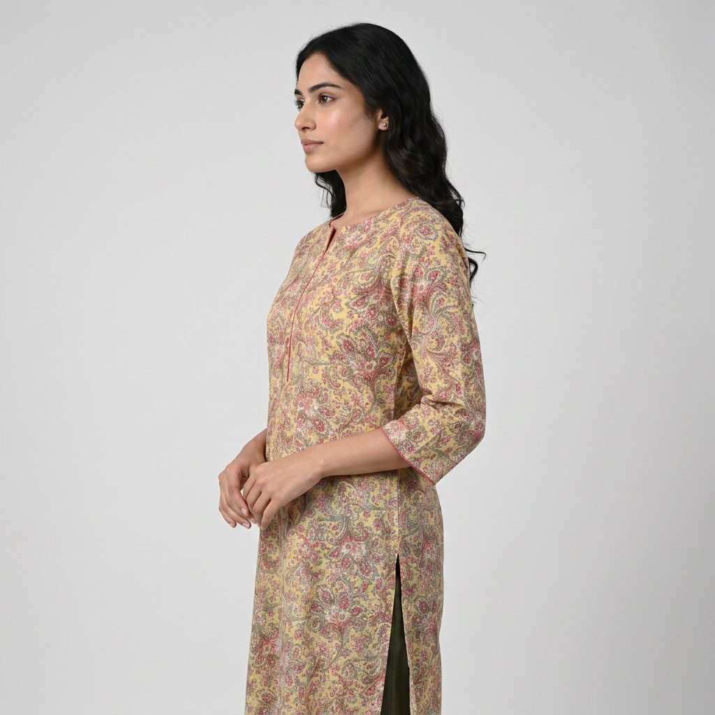 Cotton Printed Kurta