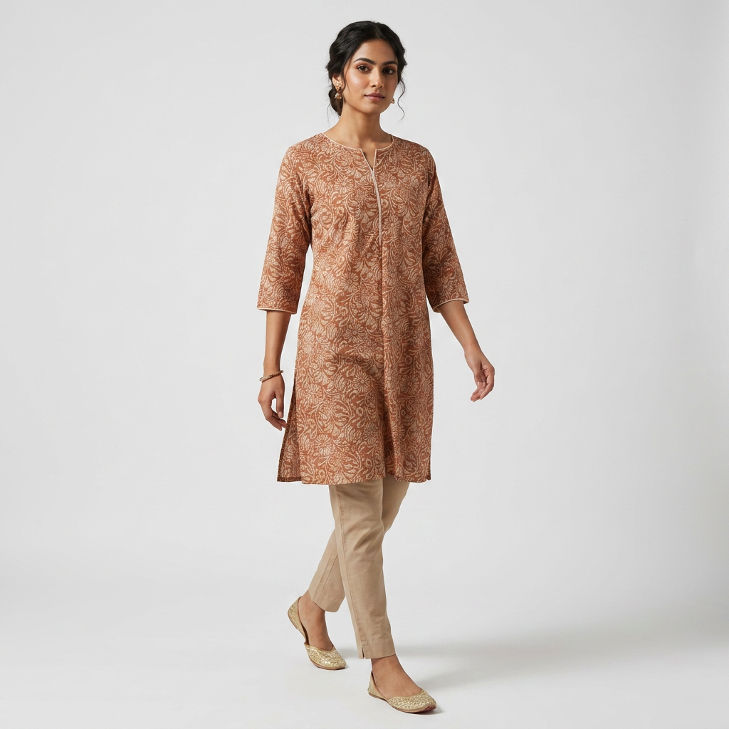 Cotton Printed Kurta