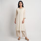 Embroidered Yoke Long Kurta