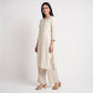 Embroidered Yoke Long Kurta