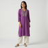 Embroidered Yoke Long Kurta