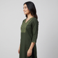 Center Panel Embroidered Kurta