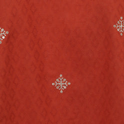 Cotton Embroidered Straight Kurta