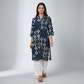 Cotton Printed Half Placket Kurta